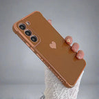 Samsung phone cases | Luxurious, shock-resistant, plated square case
