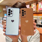 Samsung phone cases | Luxurious, shock-resistant, plated square case