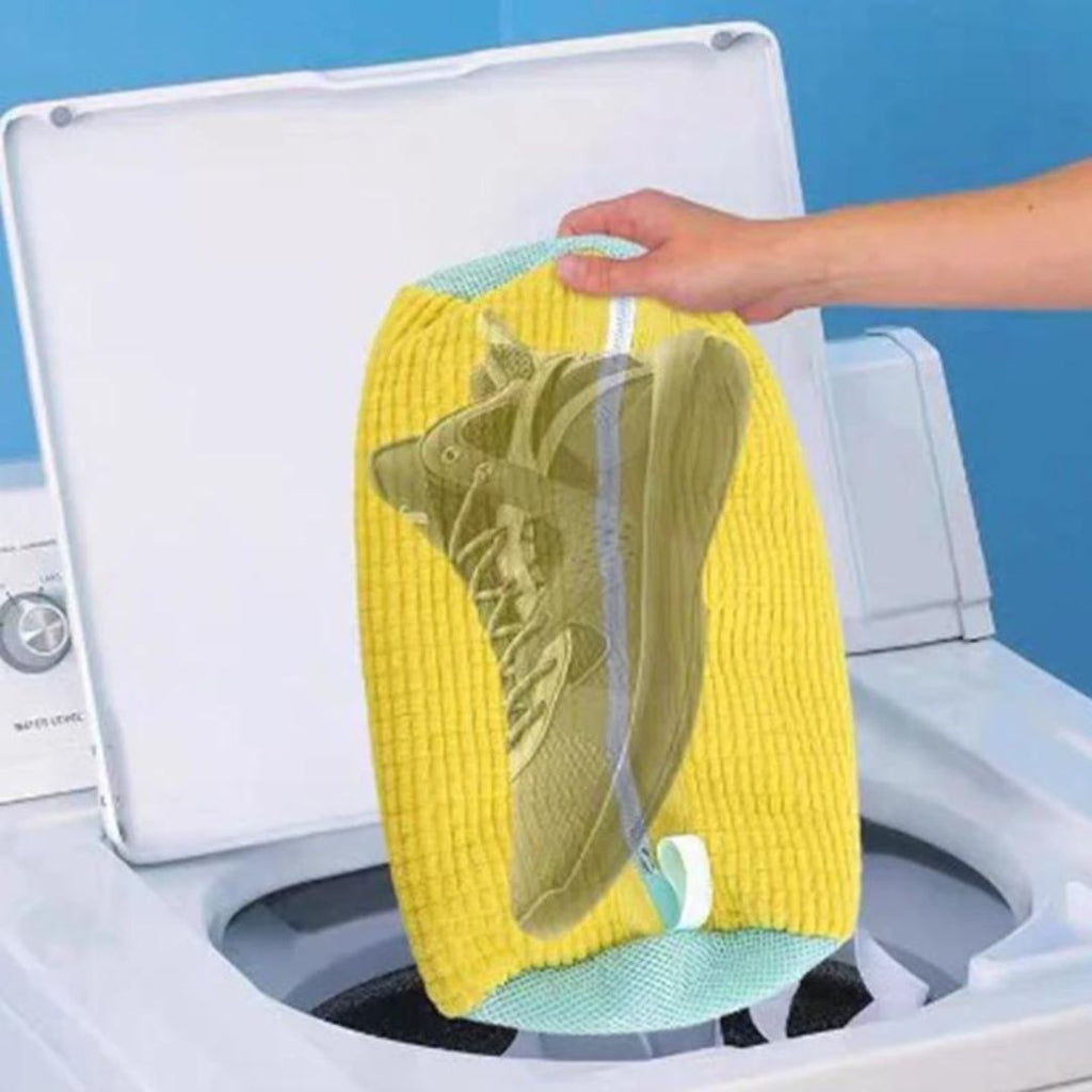 Shoeclean Bag – Deep-Clean Shoe Washing Bag with Built-in Bristles