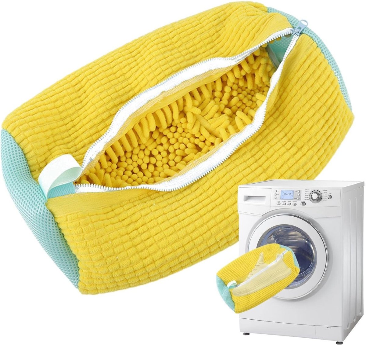 Shoeclean Bag – Deep-Clean Shoe Washing Bag with Built-in Bristles