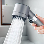 Adjustable High-Pressure Shower Head With 3 Settings And Water Filter