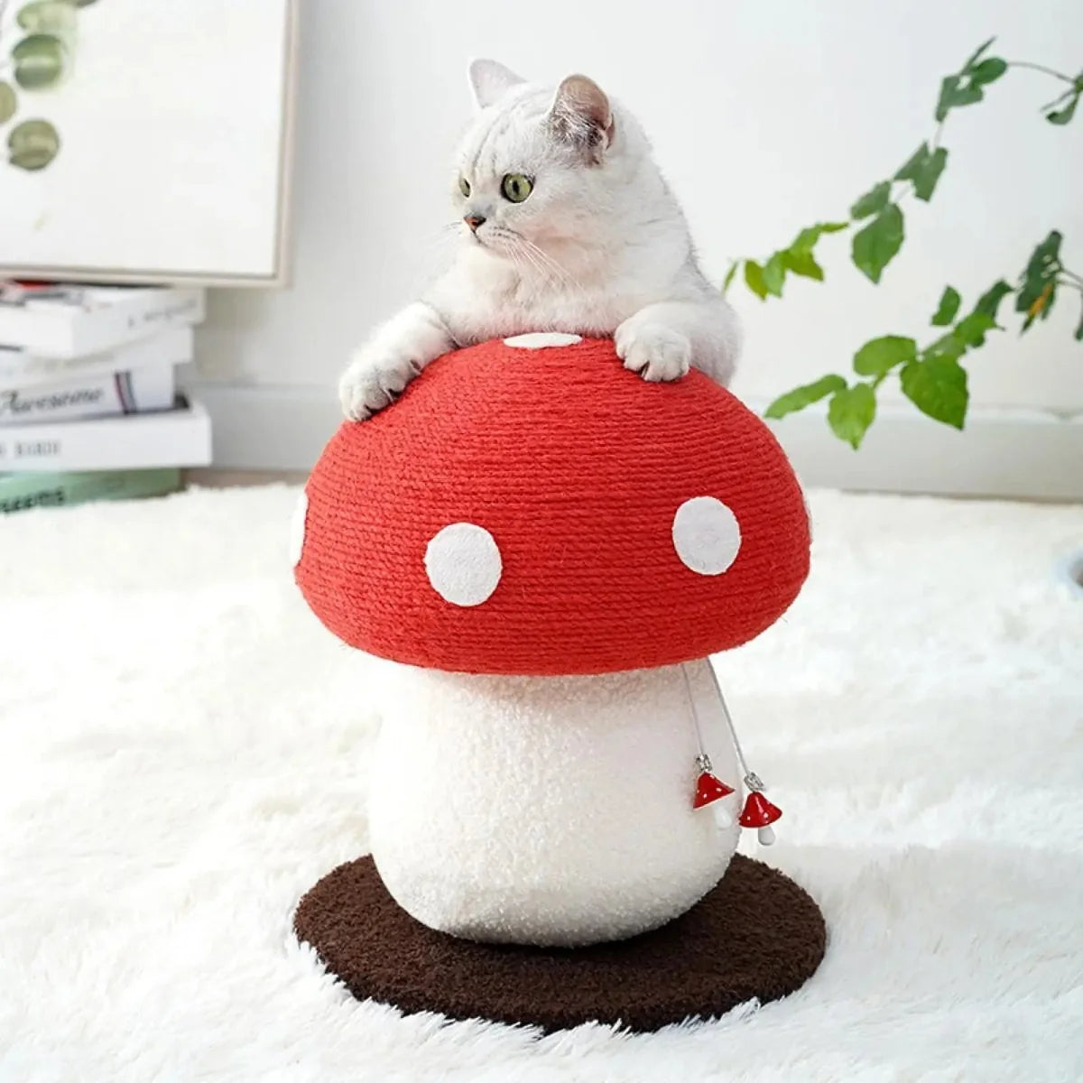 ShroomScratch - Mushroom Cat Scratcher