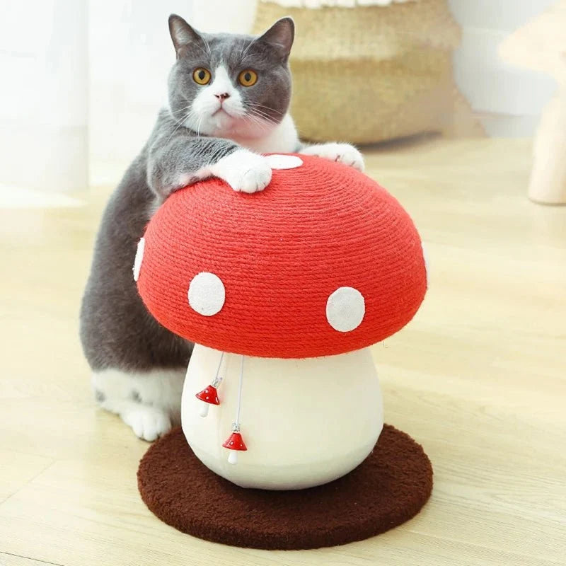 ShroomScratch - Mushroom Cat Scratcher