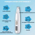WHISPERCLIP – Ultra-Quiet Pet Trimmer for Sensitive Grooming