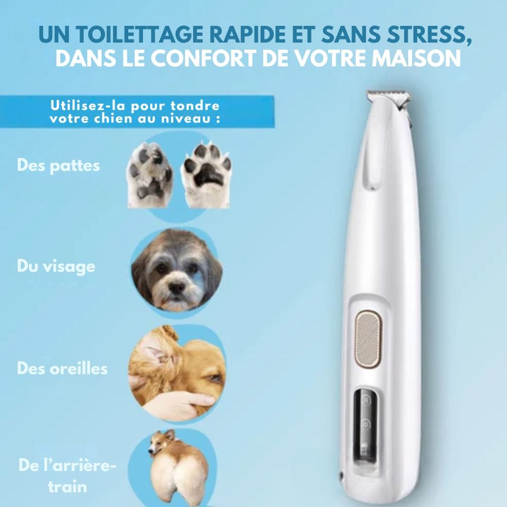 WHISPERCLIP – Ultra-Quiet Pet Trimmer for Sensitive Grooming