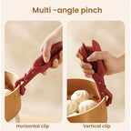 Silicone Anti-Scald Clip Heat Resistant Plate Bowl Lifter Pot Holder