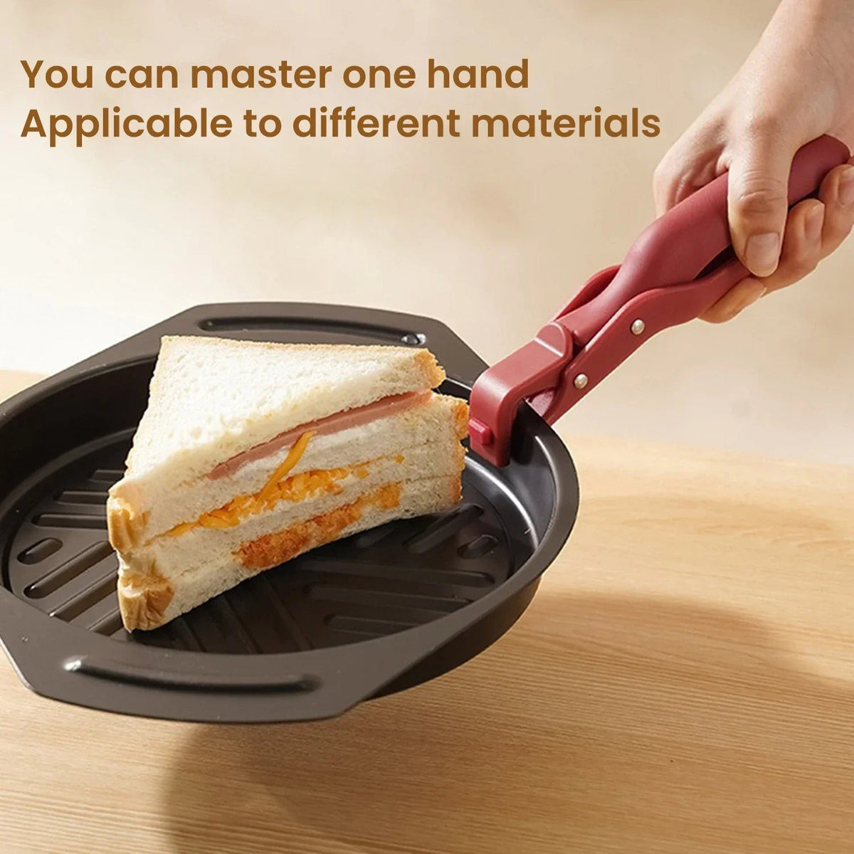 Silicone Anti-Scald Clip Heat Resistant Plate Bowl Lifter Pot Holder