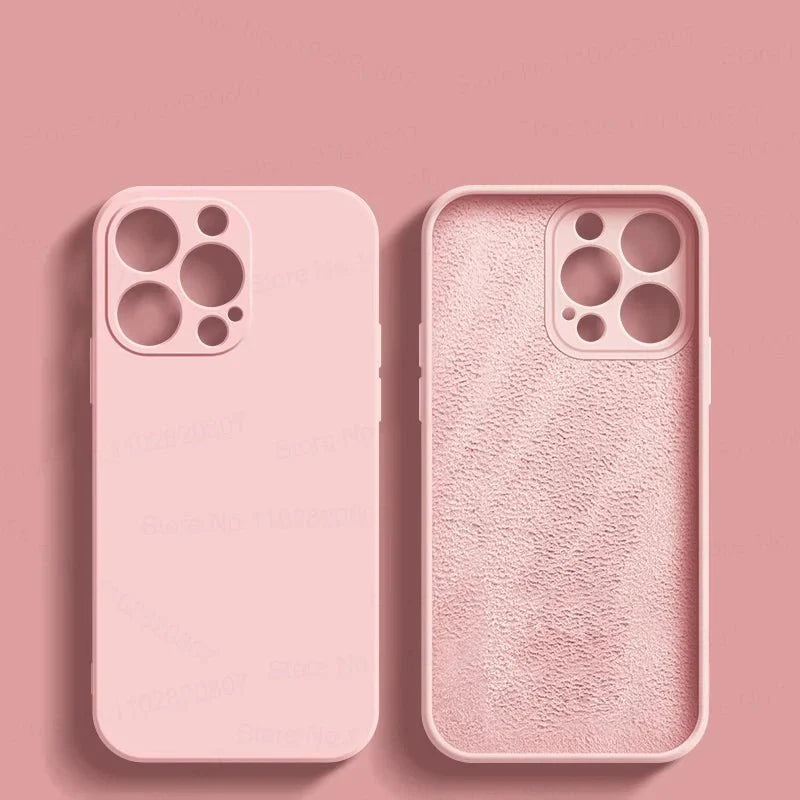 SiliGuard – Premium Shockproof Silicone Case for iPhone 14-17