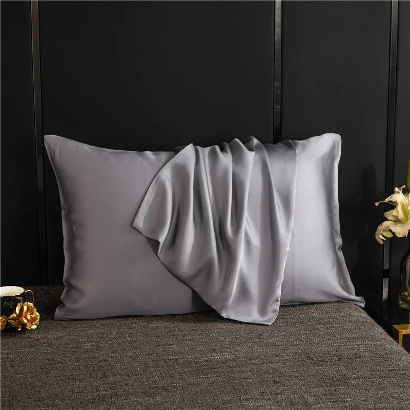 SilkNest Pillowcase – Luxurious, Easy Care & Solid Color for Comfortable Sleep