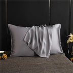 SilkNest Pillowcase – Luxurious, Easy Care & Solid Color for Comfortable Sleep