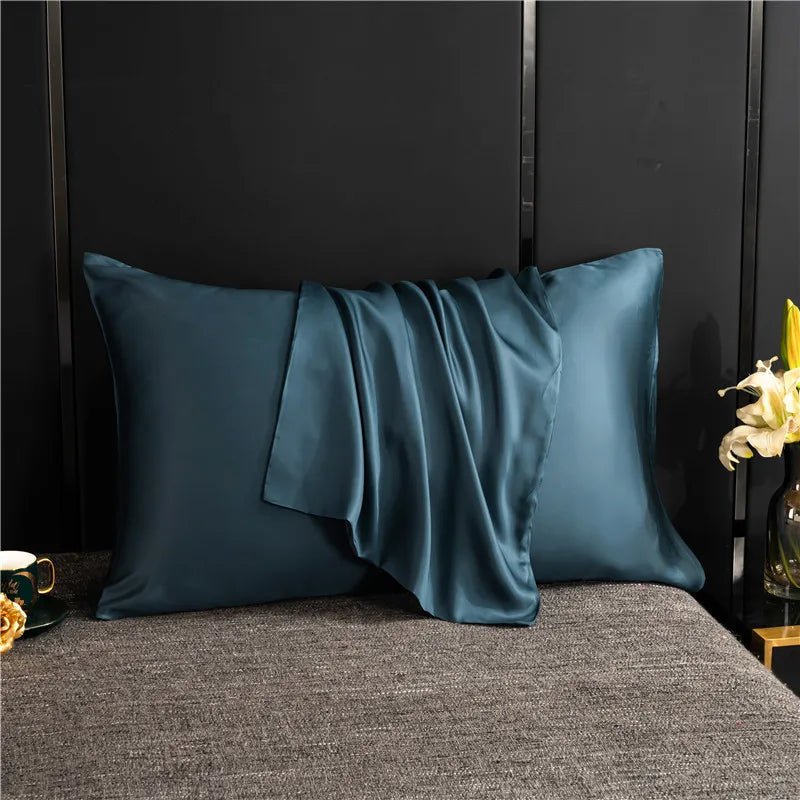 SilkNest Pillowcase – Luxurious, Easy Care & Solid Color for Comfortable Sleep