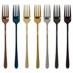 Silvéra – Elegant Dining Fork, Durable Plated Stainless Steel Utensil
