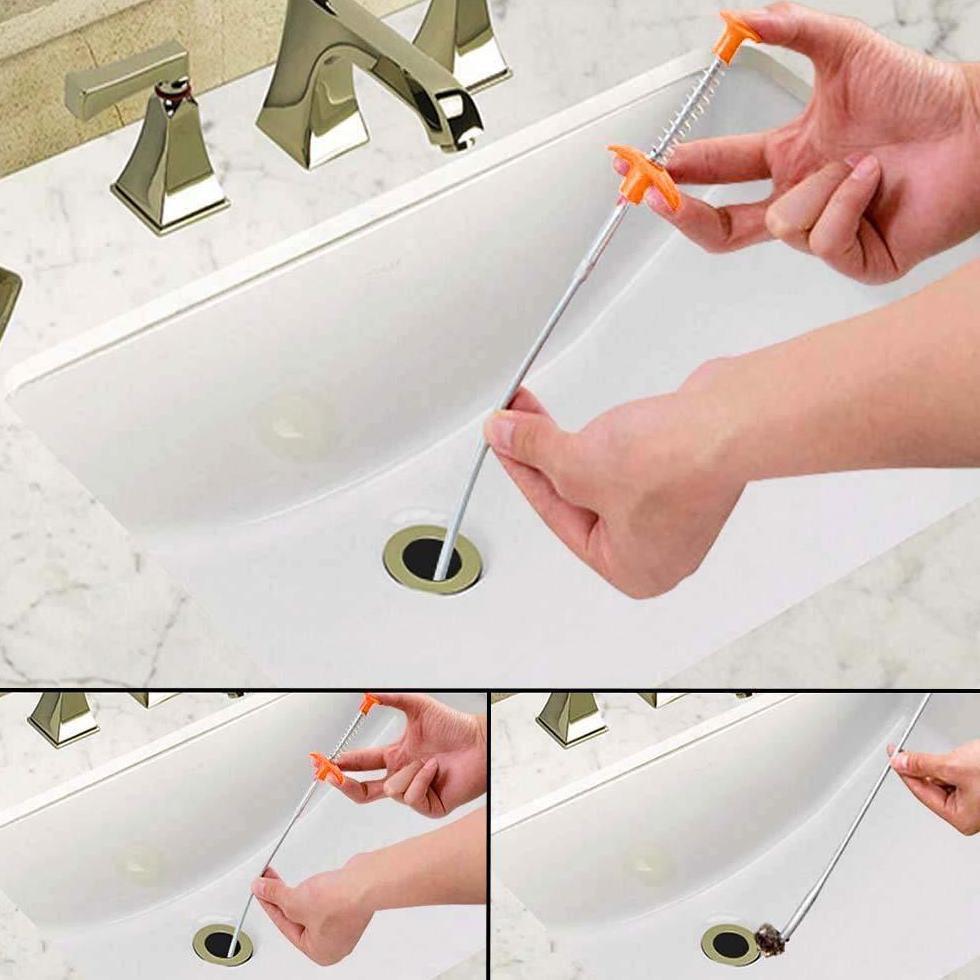 Sink Sewer Cleaning Hook