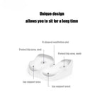 SITRELIEF – Adjustable Memory Foam Seat Cushion for Tailbone & Back Support
