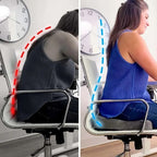 SITRELIEF – Adjustable Memory Foam Seat Cushion for Tailbone & Back Support