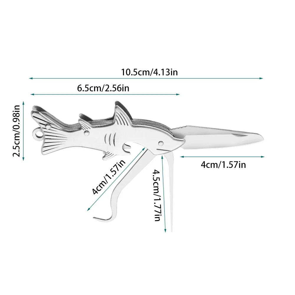4 in 1 Foldable Keychain Knife