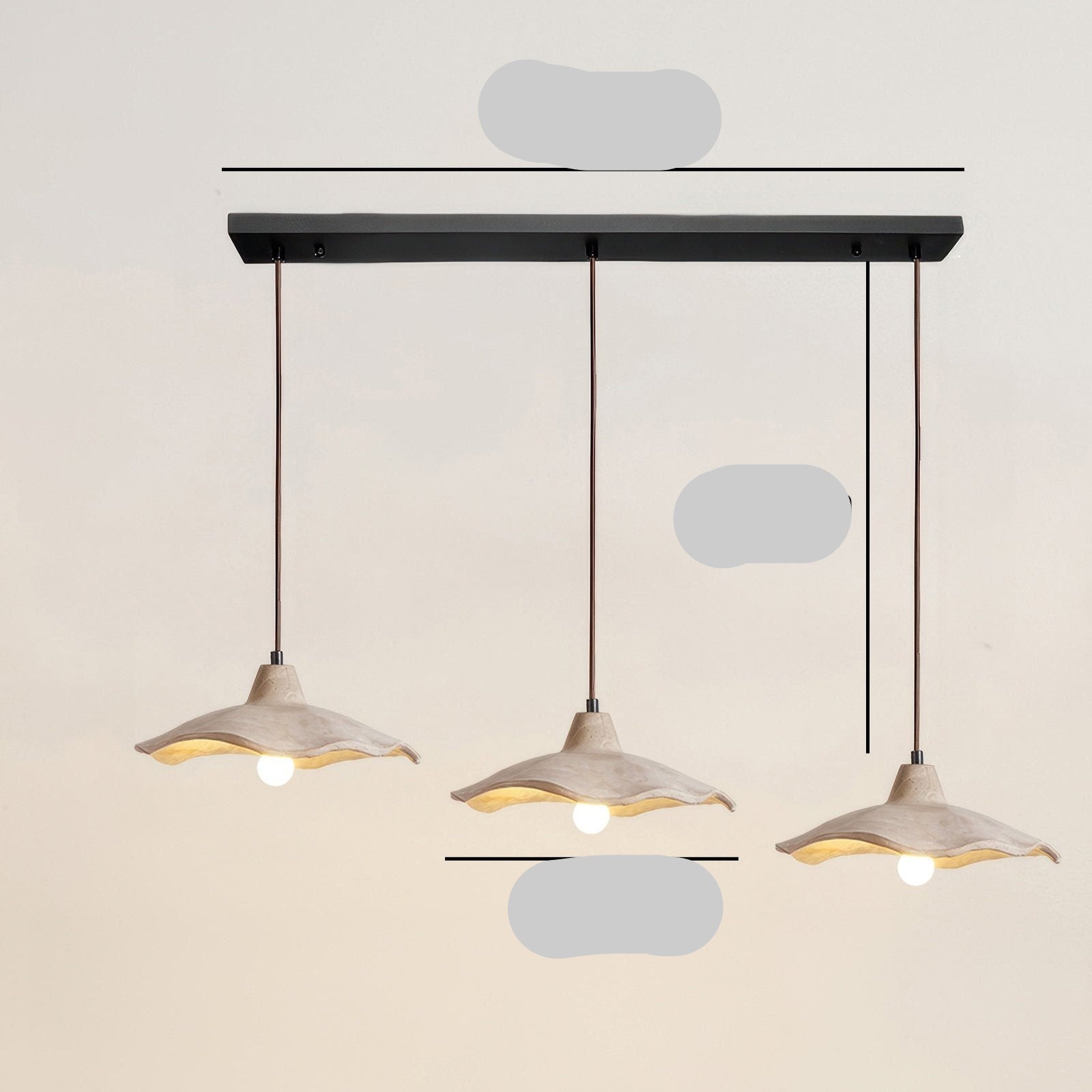 Stone Ceiling Lamp