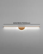 Modern Wall Lamp made of Wooden Arch