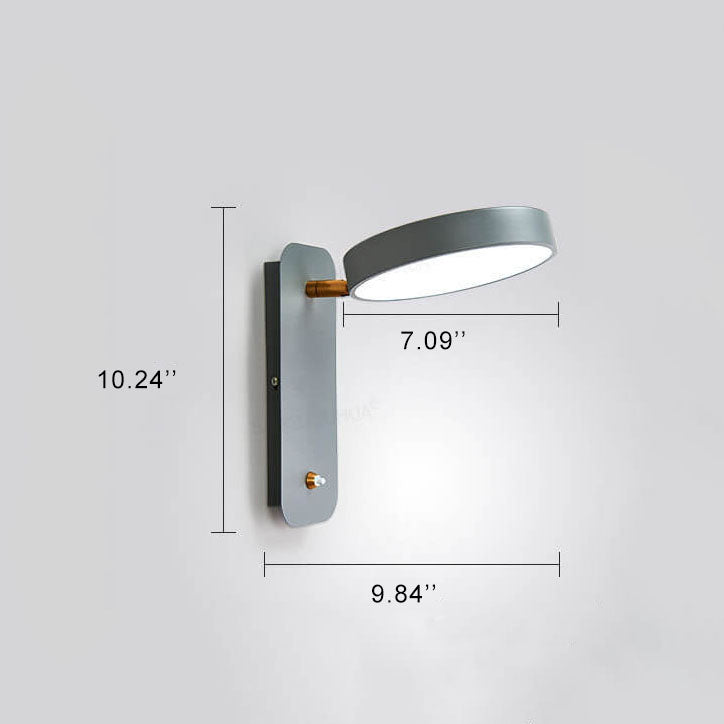 IllumiTurn – Nordic LED Rotatable Wall Light | Macaron Design | Adjustable Lighting
