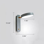 IllumiTurn – Nordic LED Rotatable Wall Light | Macaron Design | Adjustable Lighting