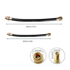 Universal flexible tire valve extensions