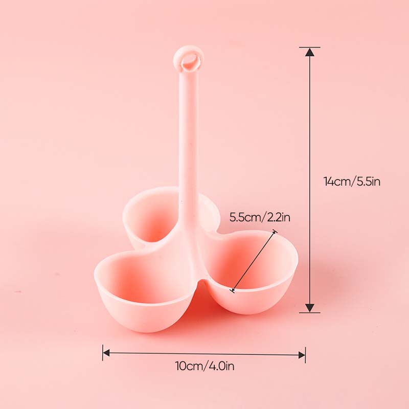 Food-grade silicone egg steamer