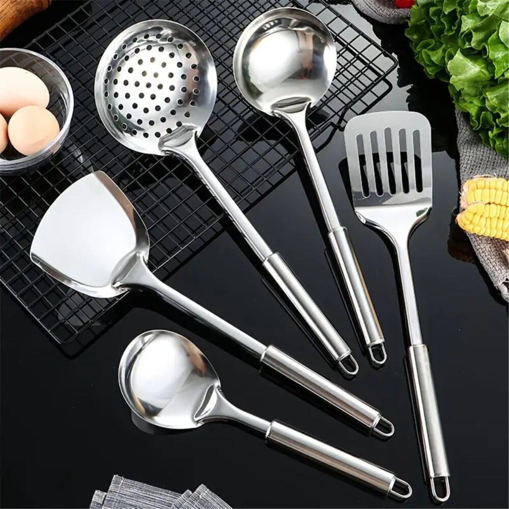 SizzlePro Set – Heatproof Utensils for High-Temperature Work