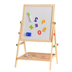 Sketchstar Duo – 2-in-1 Adjustable Kids Easel – Chalkboard and Whiteboard for Creative Growth