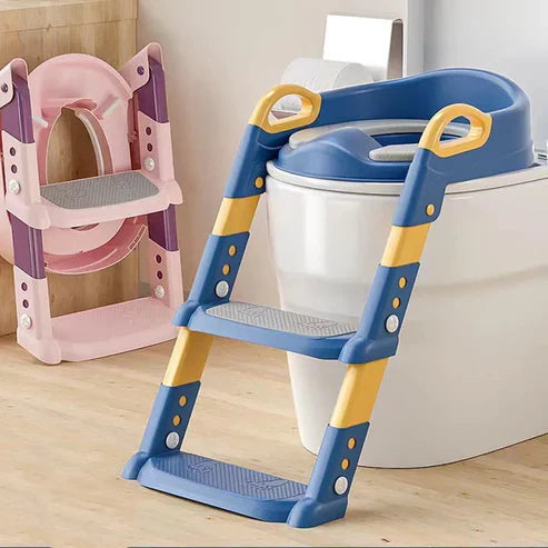 Children's Toilet Seat with Steps