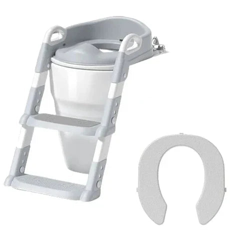 Children's Toilet Seat with Steps