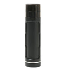 Portable manual plastic cigarette shredder with double pipe