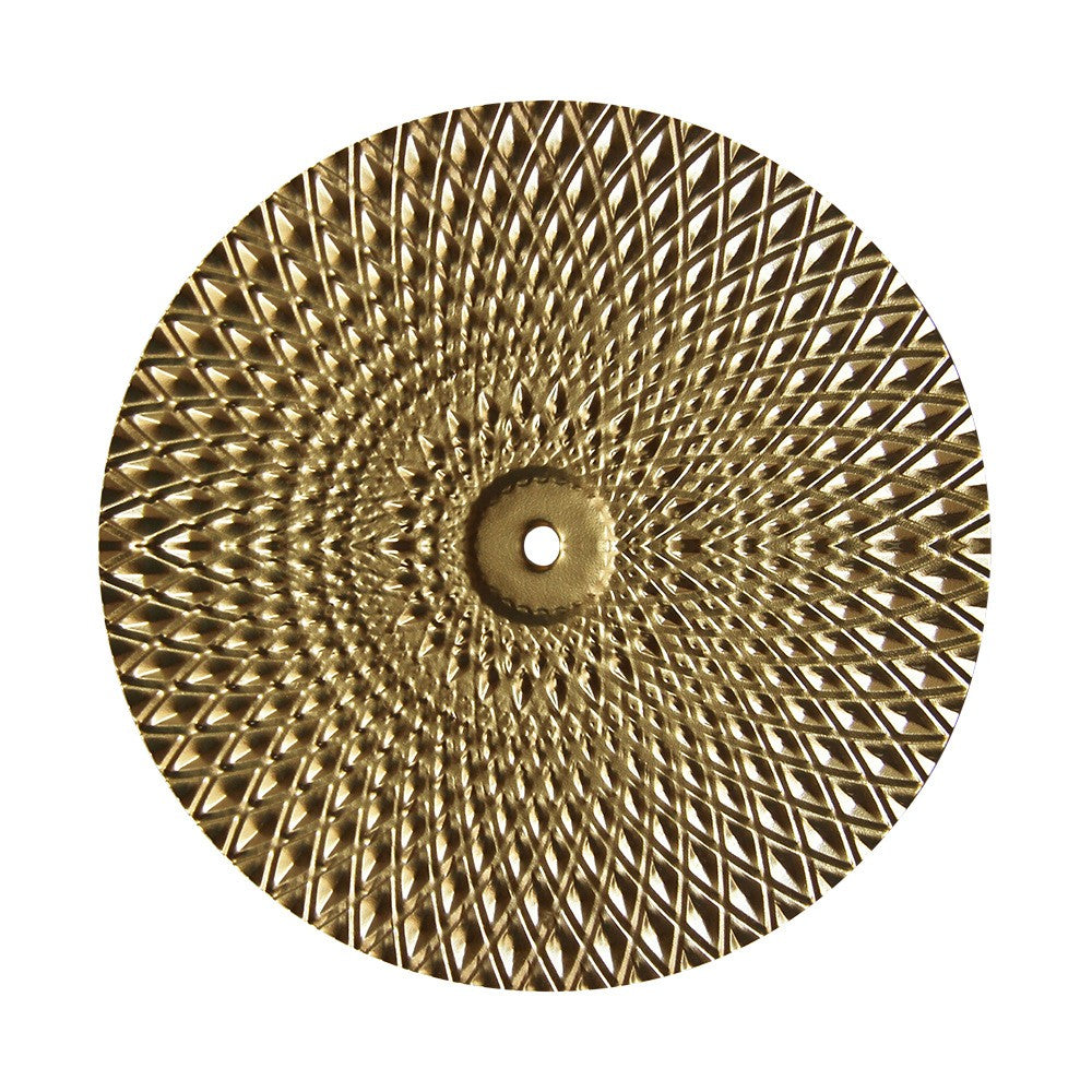 Luxurious Gold Iron Wall Plate
