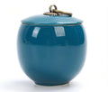 Travel Tea Clay Tea Jar with Cracked Sandwich Design