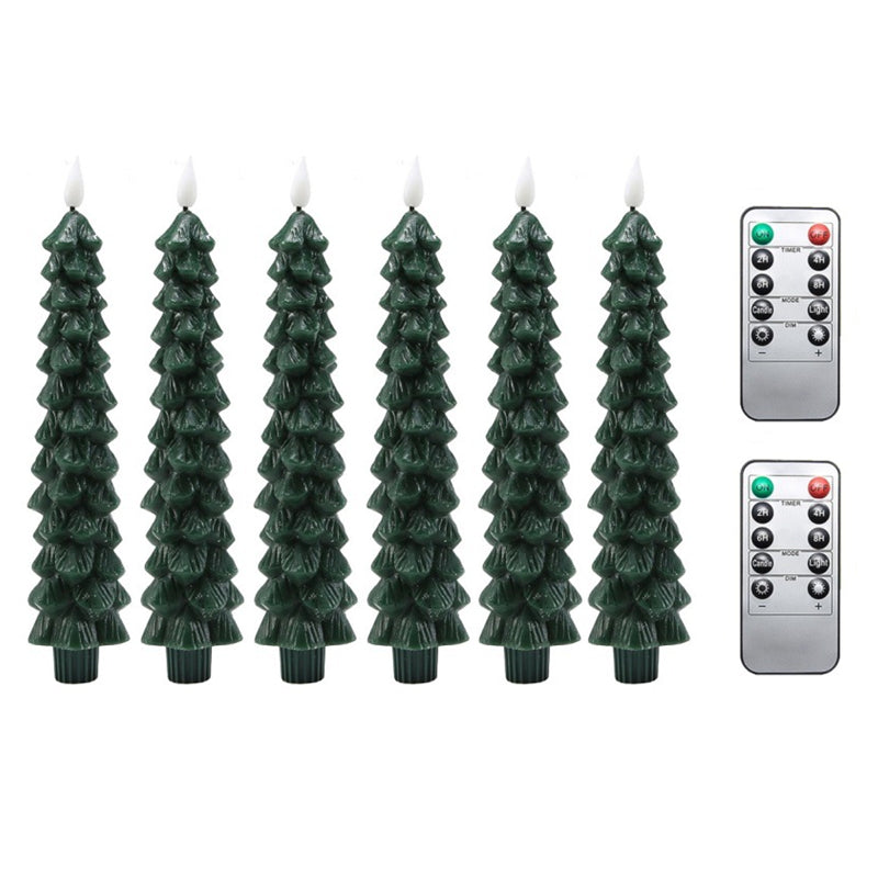 LED Christmas Tree Candles with Remote