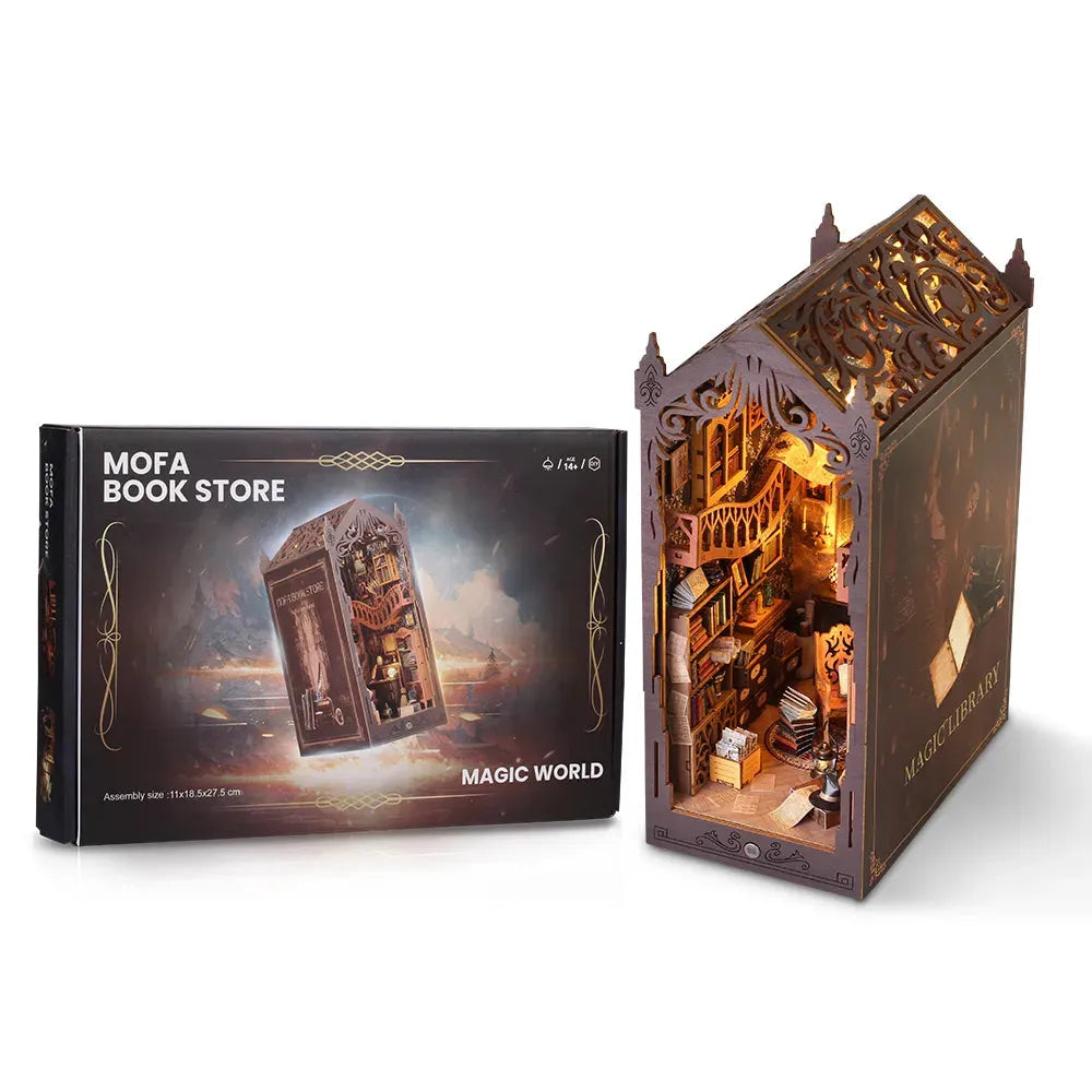 New Magic Library DIY Book Nook Kit