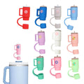 Silicone straw attachment