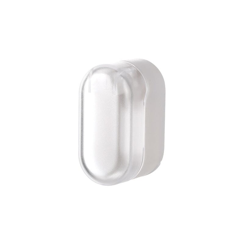 Wall-mounted toothbrush holder with cover