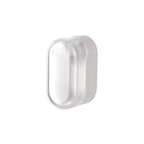 Wall-mounted toothbrush holder with cover