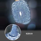 High density glitter nail gel polish