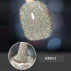 High density glitter nail gel polish