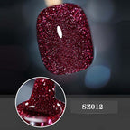 High density glitter nail gel polish