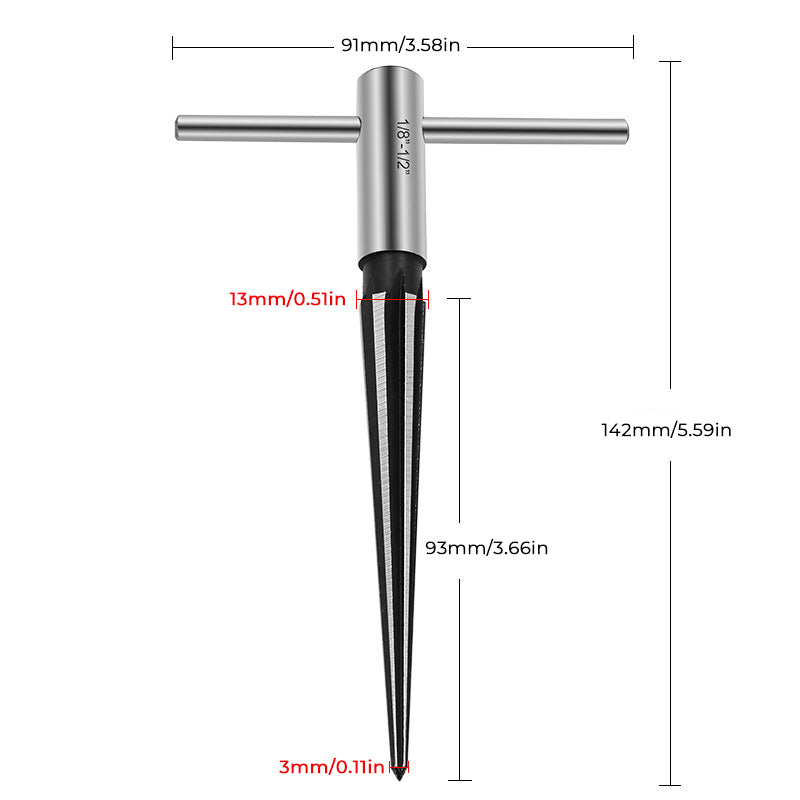 T-handle conical reamer
