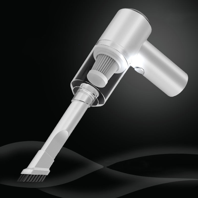 Cordless handheld vacuum cleaner for the car