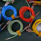 Rotating elbow data cable
