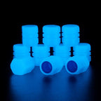 Universal fluorescent tire valve caps (4 PCS/Set)