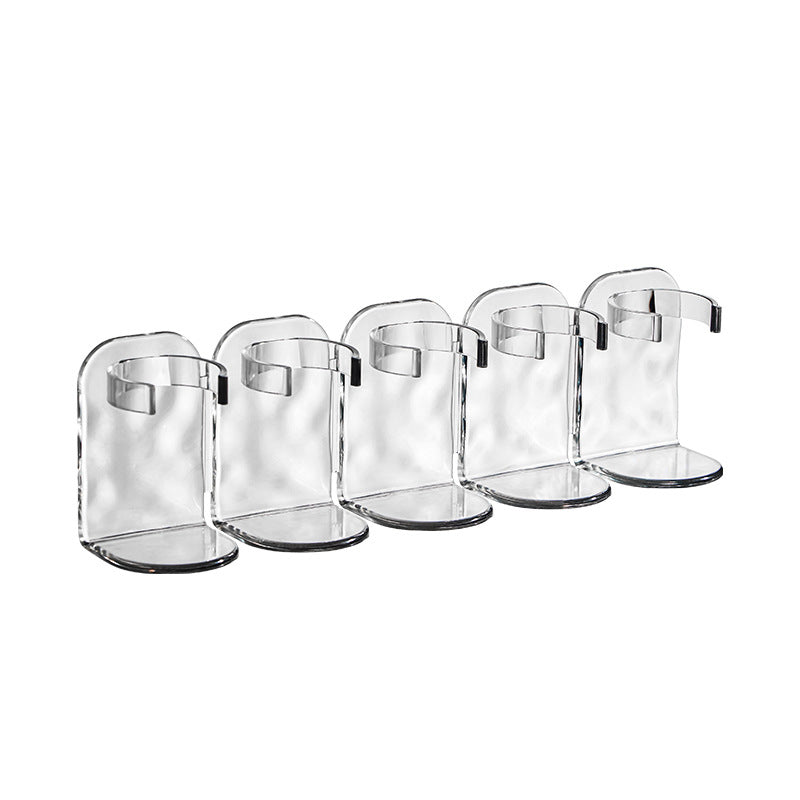 Row Plastic Wall Shelf