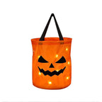 Personalized glowing pumpkin bag