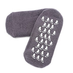 Moisturizing socks with gel lining