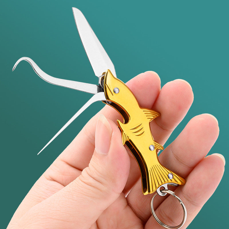 4 in 1 Foldable Keychain Knife