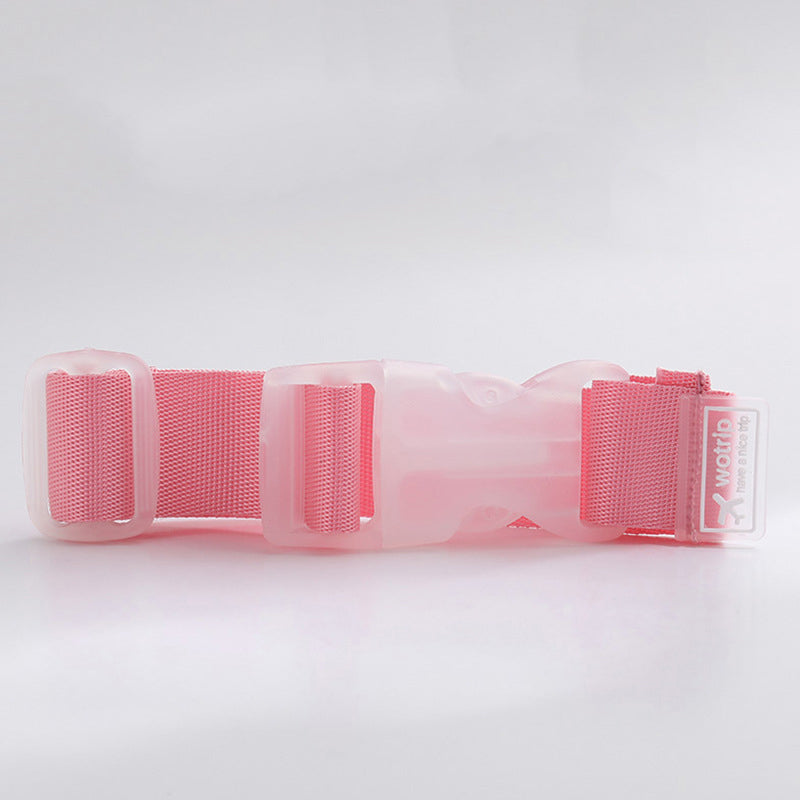 Luggage carrier clip buckle